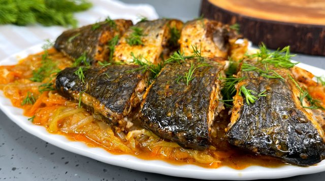 Фантастика! Любую РЫБУ так готовлю! Проще и Вкуснее рецепта не знаю! И рыбка - "ОБАЛДЕННАЯ" и овощи.