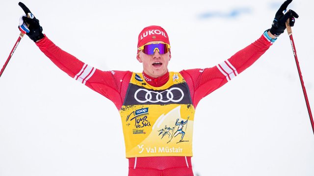 Лучшие гонки Александра Большунова на Чемпионате России по лыжнам гонкам 2021.