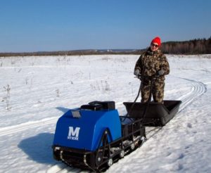 Модельный ряд современных мотобуксировщиков весьма широкий.