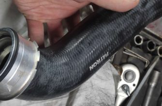 Диагностируем пробитый патрубок интеркулера